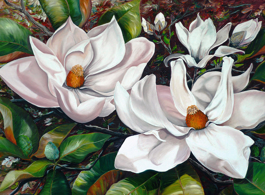 Scent Of The South. Painting by Karin  Dawn Kelshall- Best