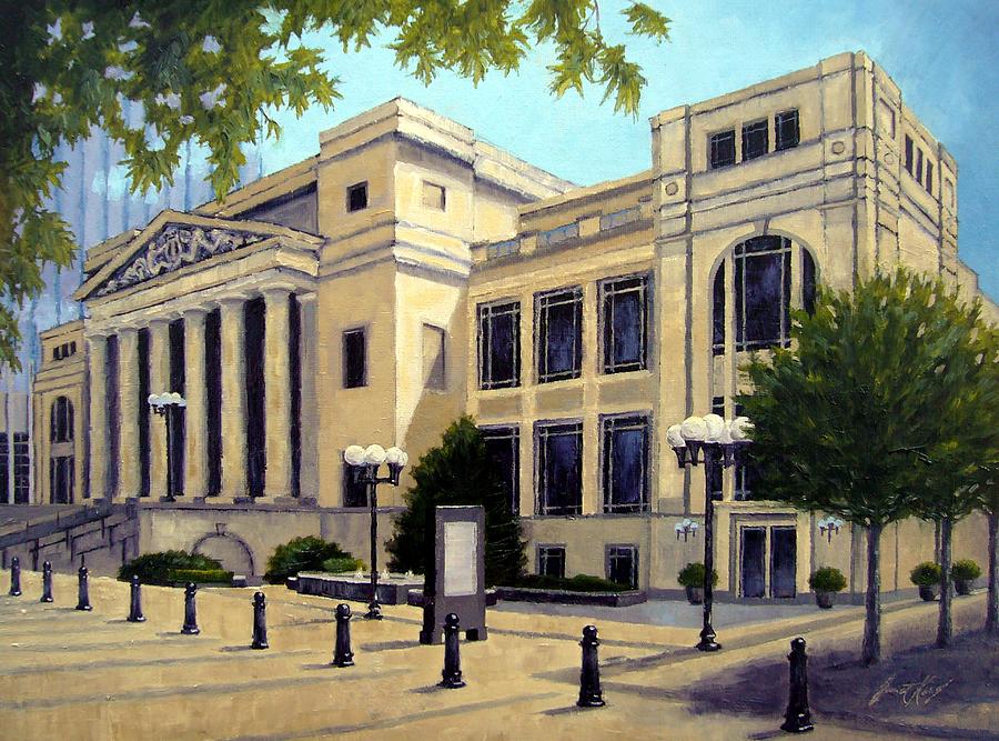 Nashville Painting - Schermerhorn Symphony Center by Janet King