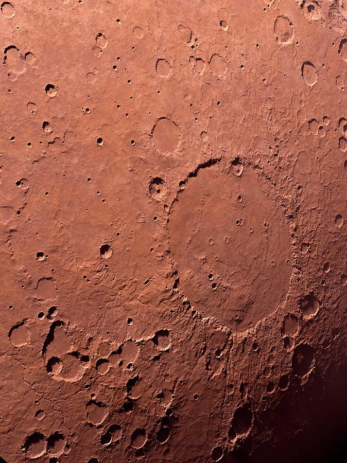 Schiaparelli Crater Photograph by Detlev Van Ravenswaay
