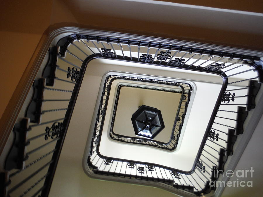 Schlesinger Library Staircase Photograph by Paddy Shaffer