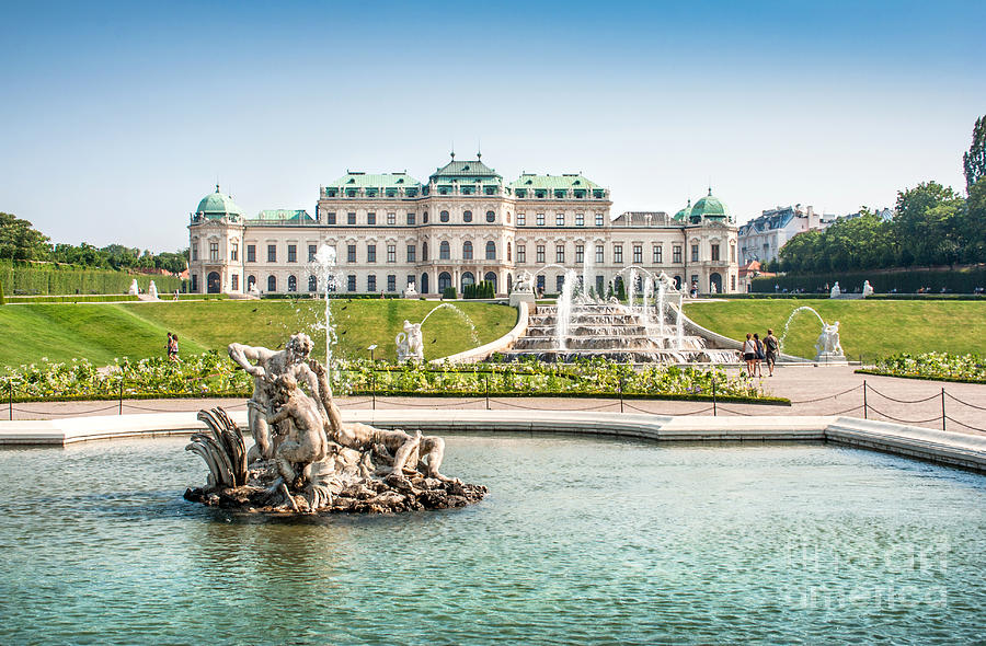 Schloss Belvedere in Vienna Photograph by JR Photography