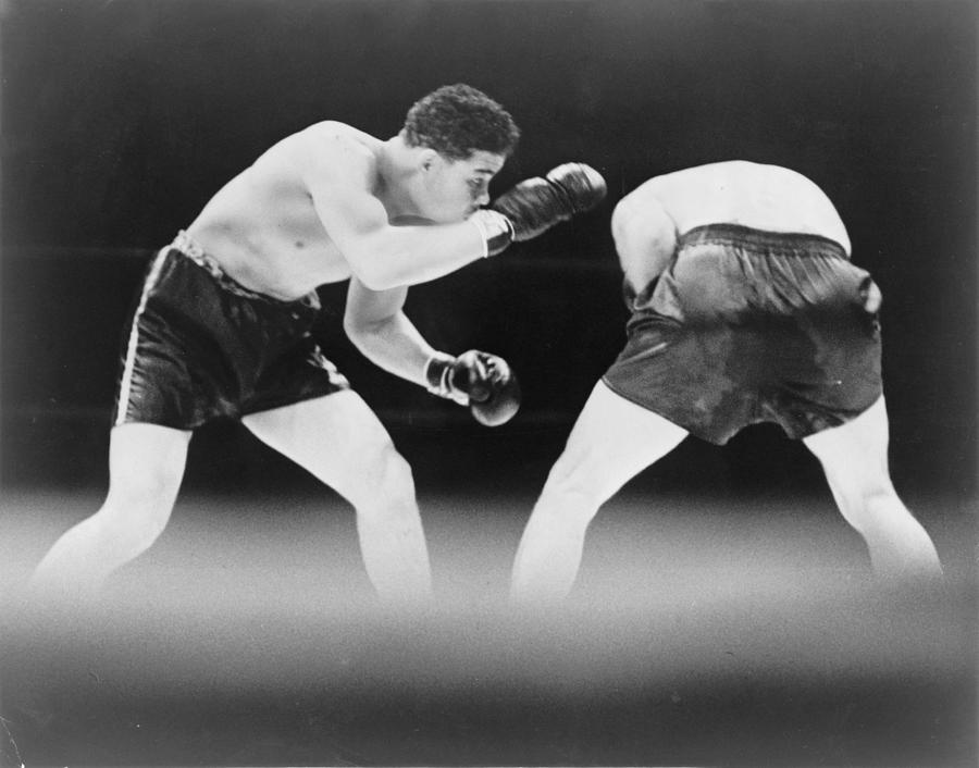Schmeling vs Louis, 1936 Photograph by Granger