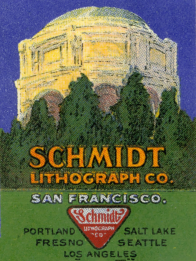 Schmidt Lithograph  Digital Art by Cathy Anderson
