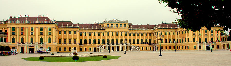 Architecture Photograph - Schonbrunn Palace I I by Caroline Stella