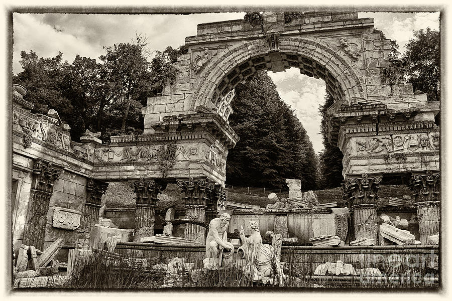 Schonbrunn Palace Ruins Photograph by Kasia Bitner