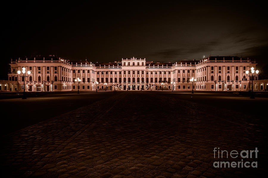 Schonbrunn Palace Photograph by Sergey Simanovsky