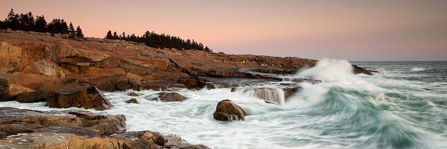 Schoodic Point - Acadia National Park Photograph by Patrick Downey