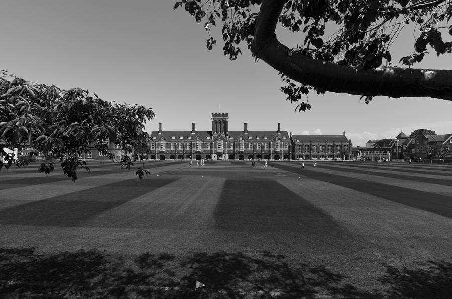School Cricket Ground Photograph
