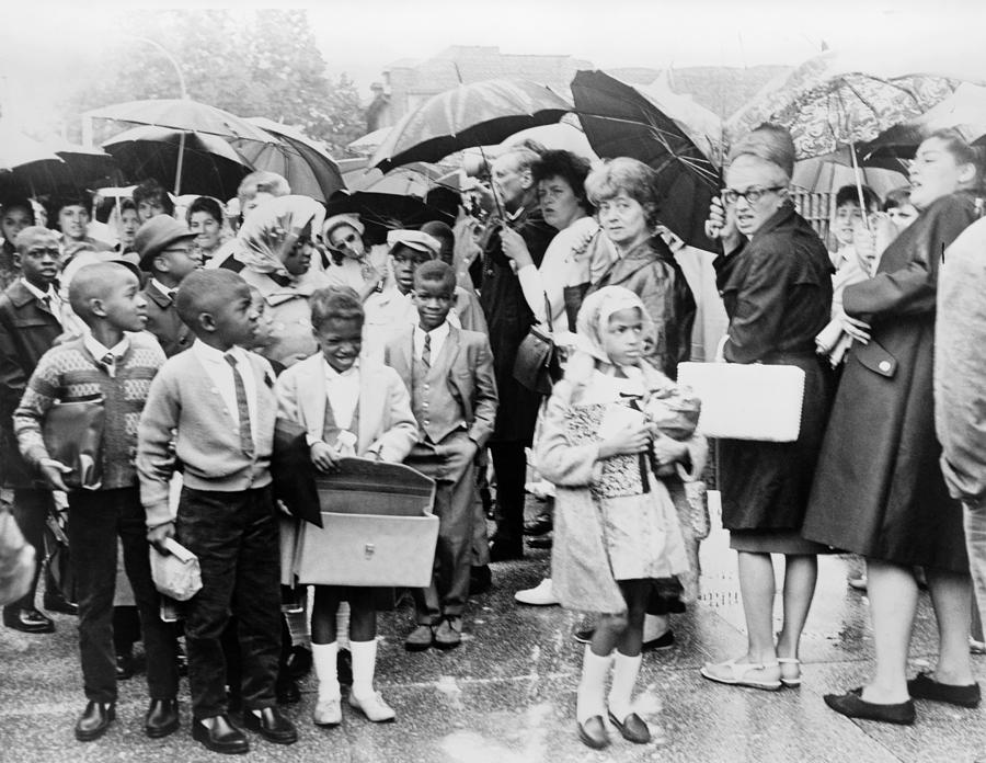 School Desegregation, 1965 Photograph by Granger School Desegregation, 1965 Photograph by Granger