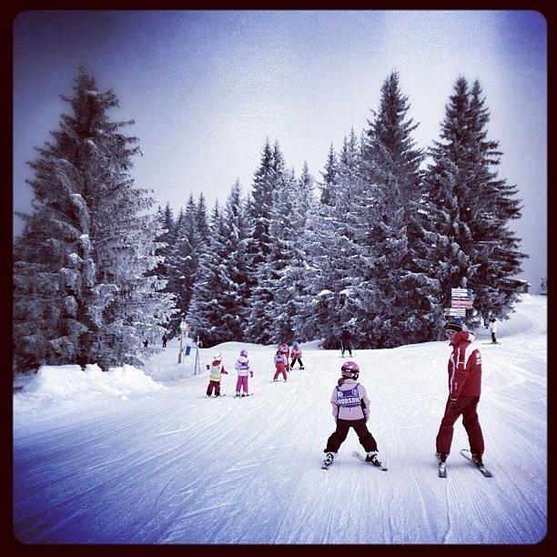 Winter Photograph - Schools Out For Winter!
#grandmassif by Robert Campbell