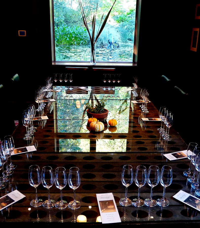 Schramsberg Private Wine Tasting Room Photograph by Jeff Lowe