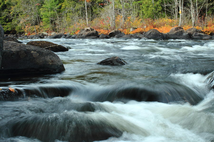 schroon Rapids in Autumn Photograph