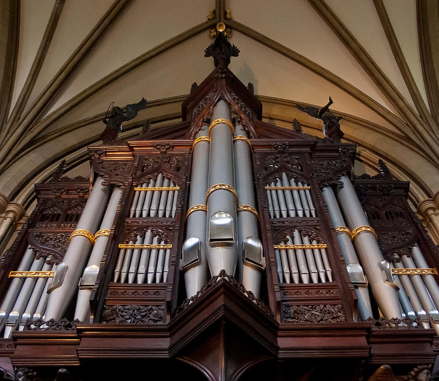 Schulze organ in Leeds Photograph by Jenny Setchell