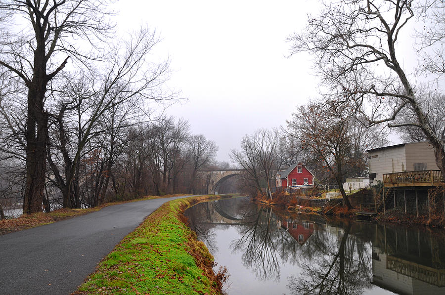 Schuylkill Canal at Phoenixville and Mont Clare Photograph by Bill Cannon
