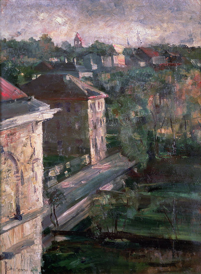 Schwabing, 1891 Oil On Canvas Photograph by Lovis Corinth - Fine Art ...