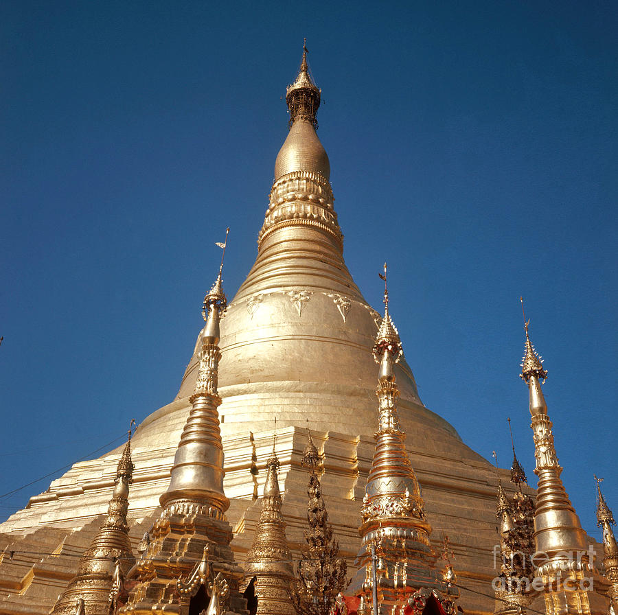 Schwedagon Paya Photograph by Van D. Bucher