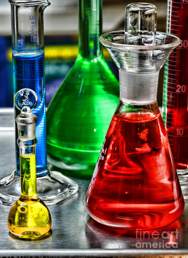 Paul Ward Photograph - Science - Lab Glass by Paul Ward