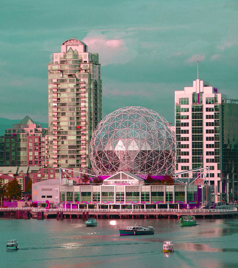 Science World Pink Photograph by Laurie Tsemak