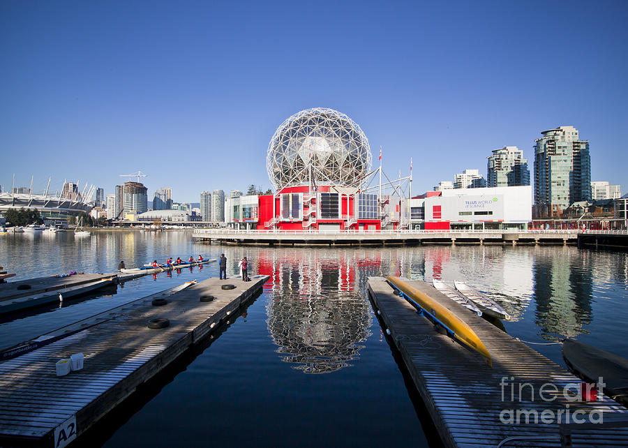 Architecture Photograph - Science World Vancouver by Chris Dutton