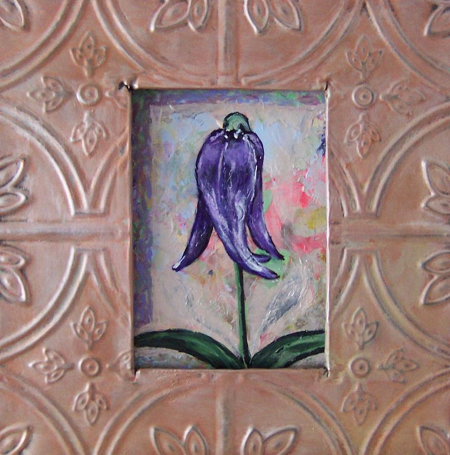 Tulip Painting - Scilla by Krista Ouellette