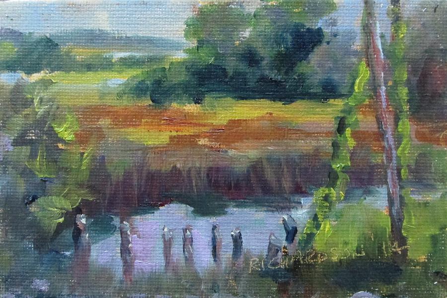 Scipio Creek Painting by Susan Richardson