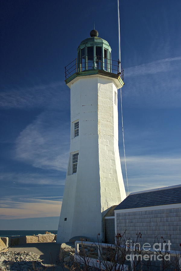 Scituate Light  Photograph by Amazing Jules