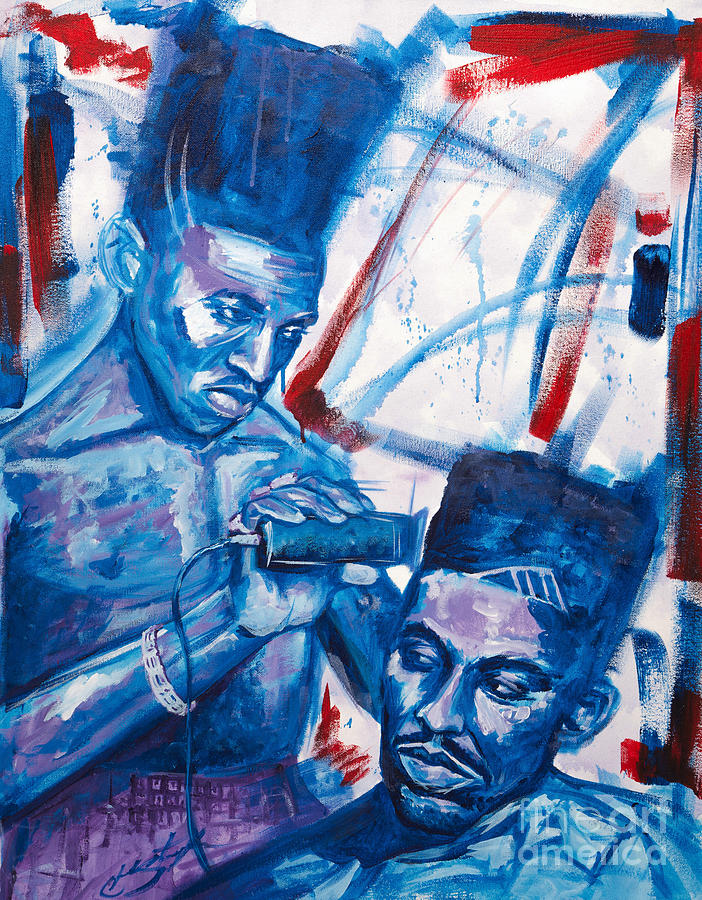 Big Daddy Kane Painting - Scoob And Kane by Shop Aethetiks