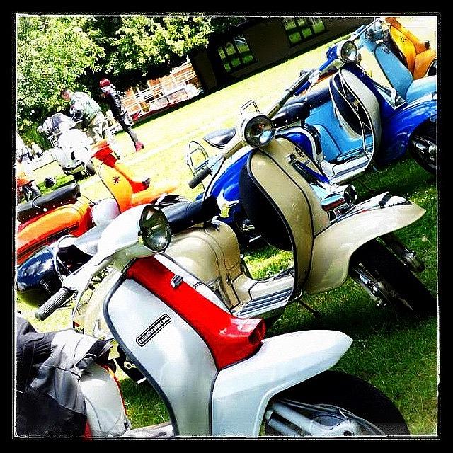 Vespa Photograph - #scooter #scooters #festival by Pamela Harridine
