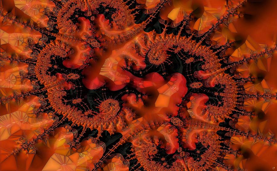 Colored Kelp Digital Art by Ron Bissett