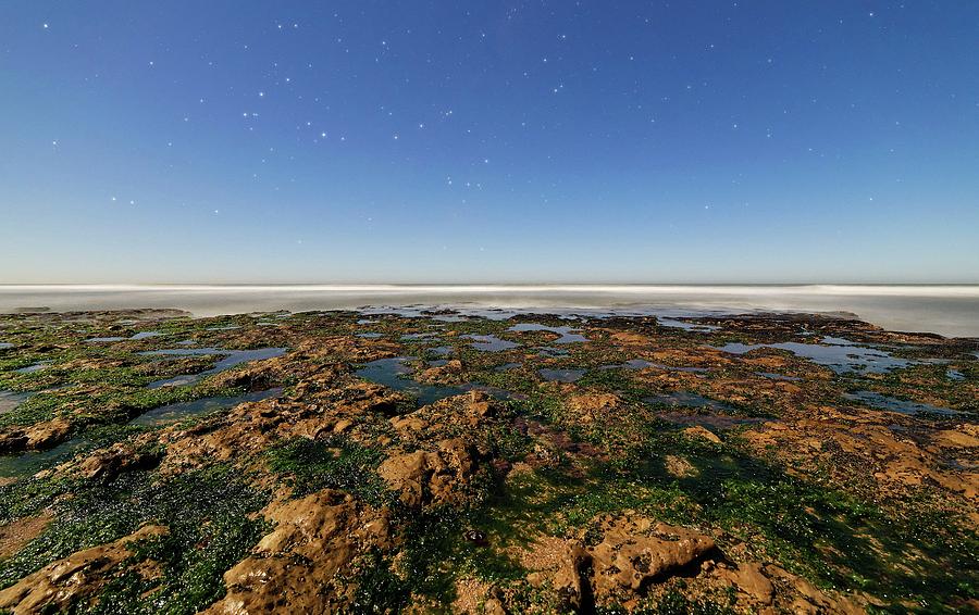 Scorpius Over Coast Photograph by Luis Argerich