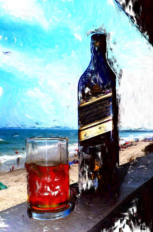 Beach Photograph - Scotch On The Beach by Steve Doris