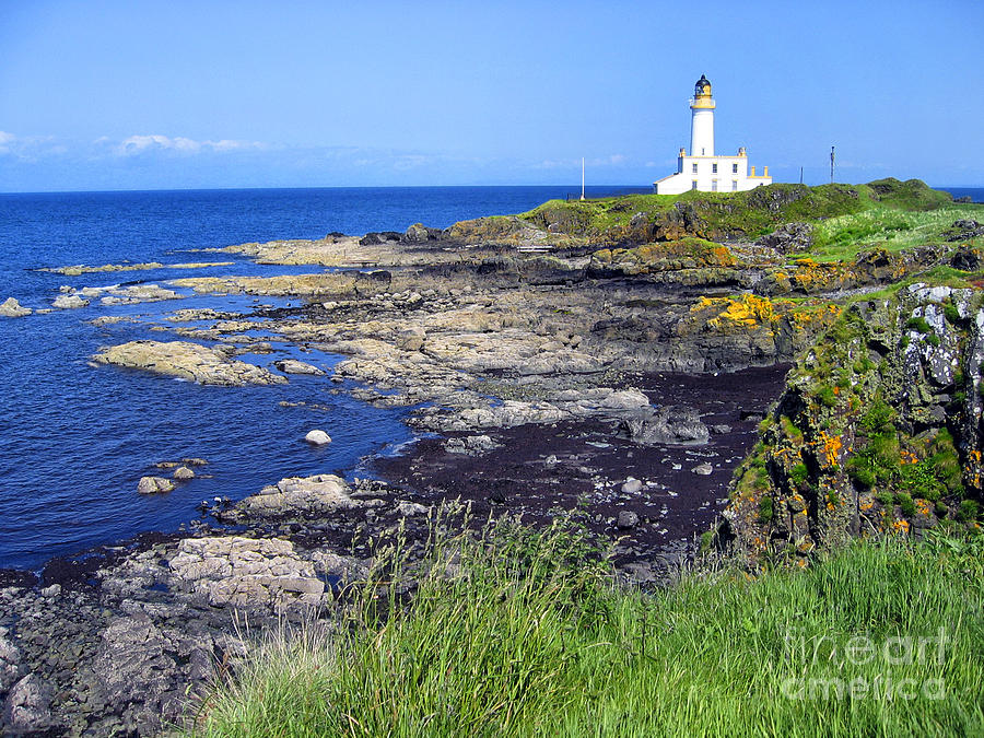Scotland Lighthouse Photograph by Timothy Hacker