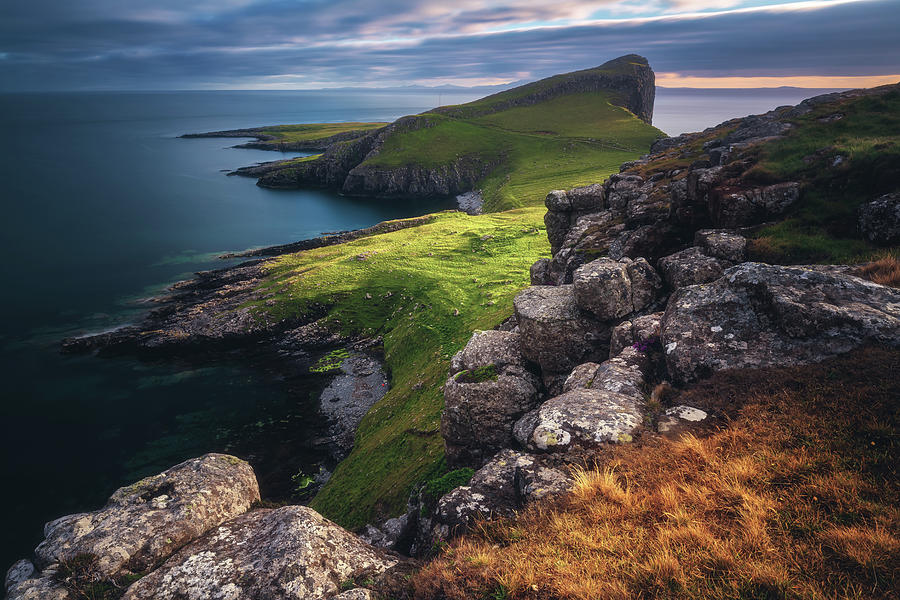Landscape Photograph - Scotland - Neist Point by Jean Claude Castor