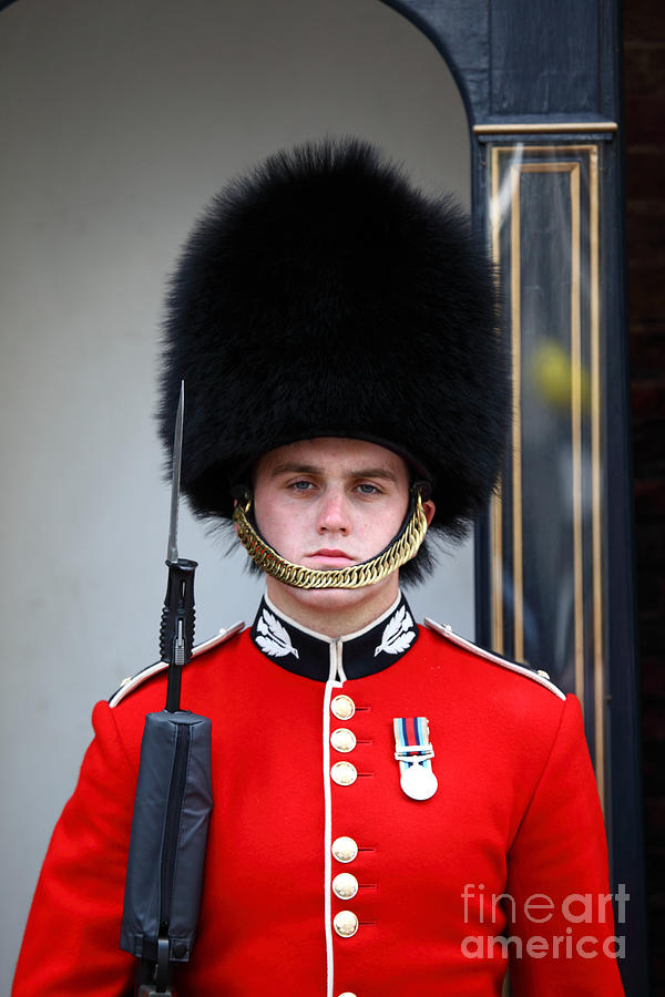 Scots Guard London Photograph by James Brunker