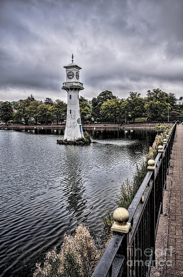 Scott Memorial Lighthouse Roath Park Cardiff 3 Photograph by Steve Purnell