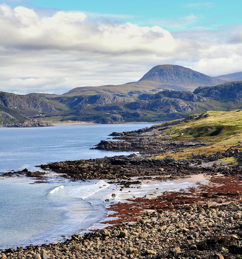 Scottish Highlands Coastline Photograph by Mel Allmark