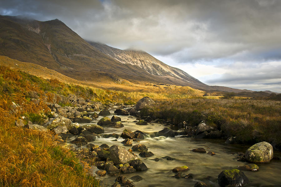 Glen Torridon Scottish landscape view Photograph by Gary Eason