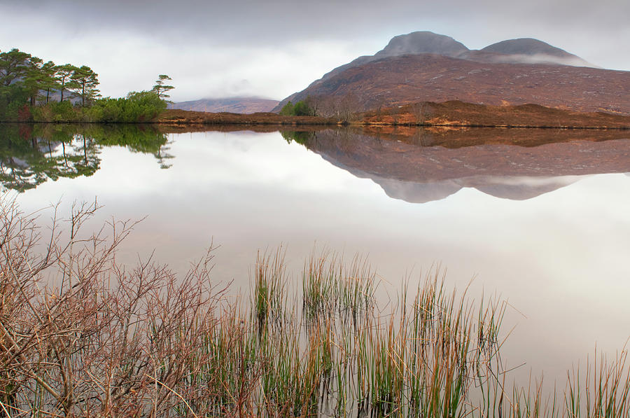Scottish Loch In The Early Morning Photograph by Nkbimages