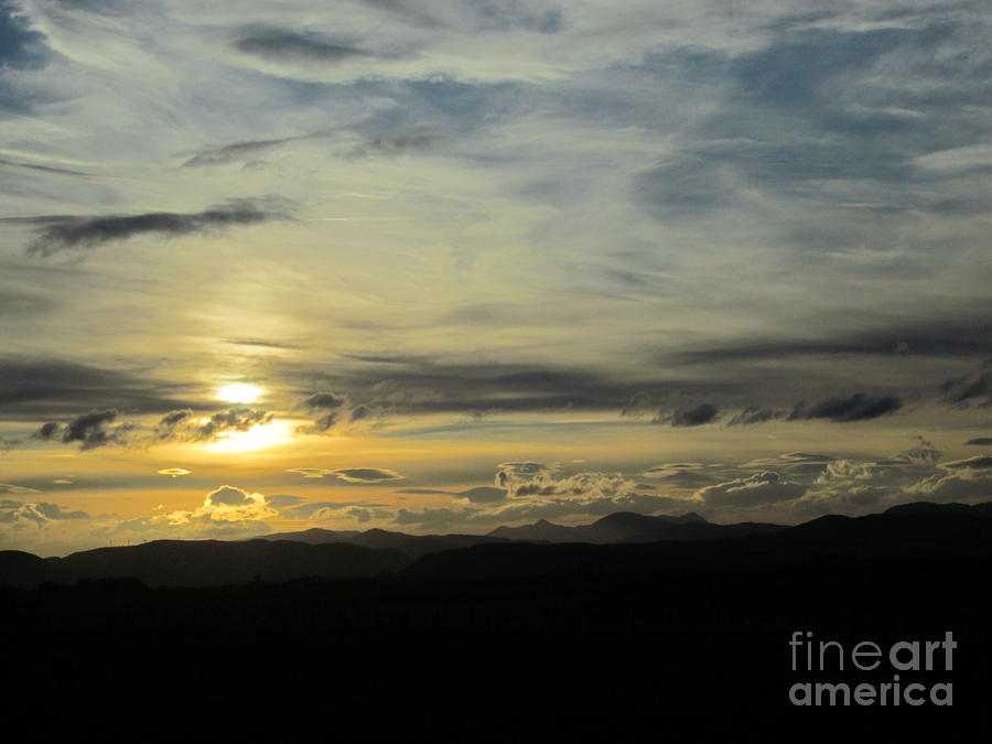 Scottish Sunset Photograph by Sharron Cuthbertson