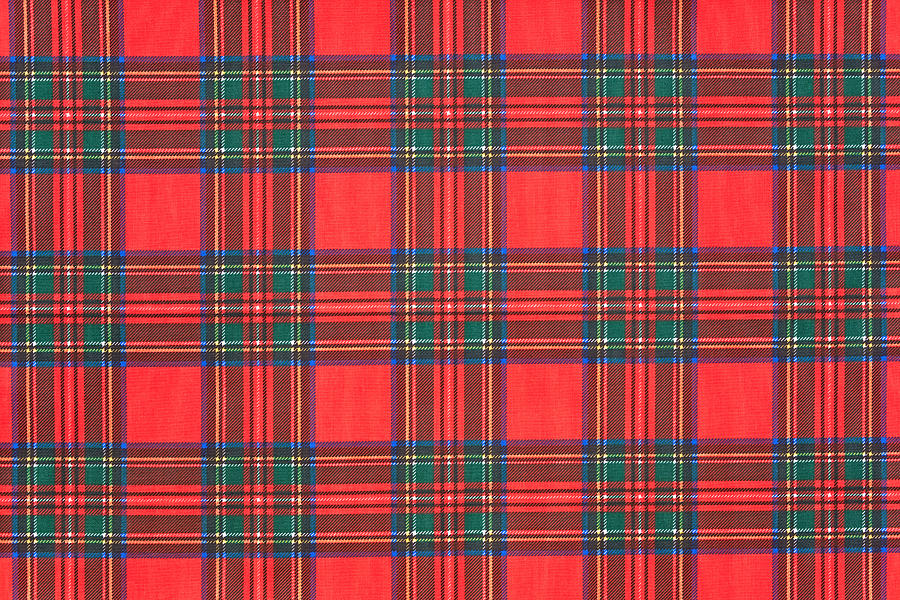 Scottish tartan Photograph by Lucentius