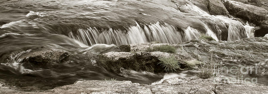 Black And White Photograph - Scottish Water by Juergen Klust