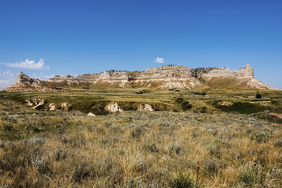 Landscape Photograph - Scotts Bluff National Monument - Scottsbluff Nebraska by Brian Harig