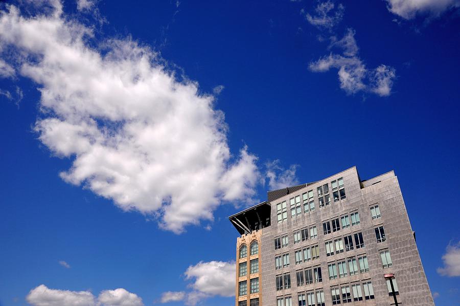Boston Photograph - Scraping the Sky by John B Poisson