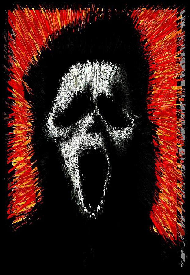 Scream Painting By Brett Sixtysix Fine Art America   Scream Brett Sixtysix 