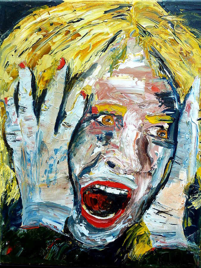 Scream Three Painting by John Barney