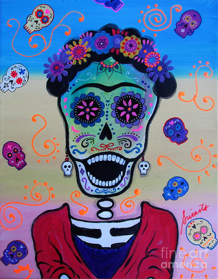 Screaming Frida Painting by Pristine Cartera Turkus