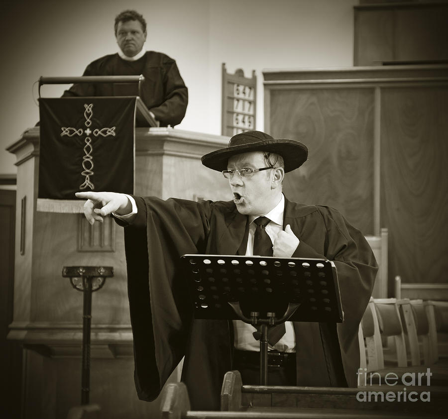 Screaming Preachers Photograph by Liz Leyden