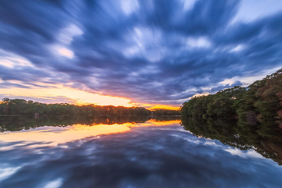 Sunset Photograph - Screaming Sky by Bryan Bzdula