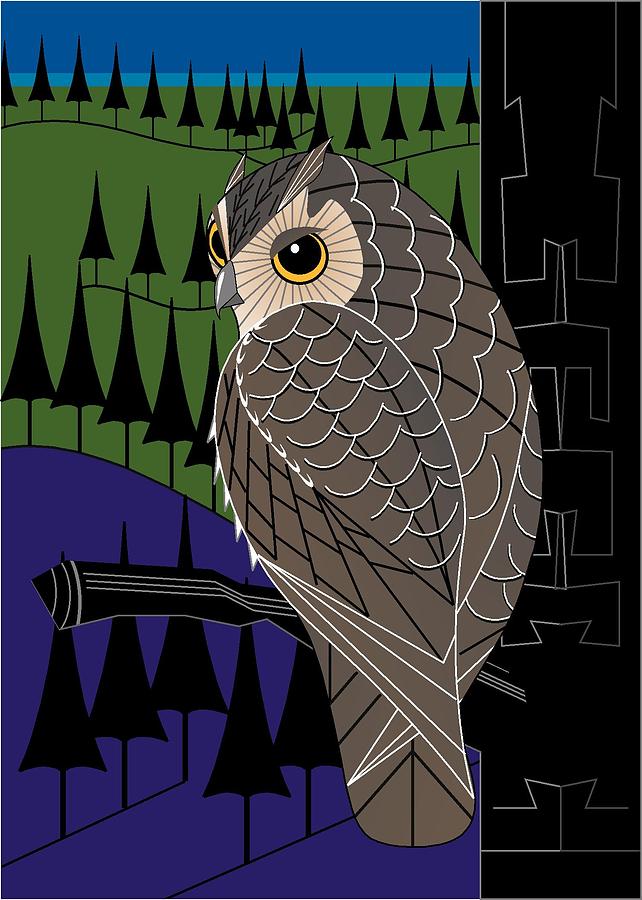 Screech Owl by Marie Sansone Screech Owl by Marie Sansone
