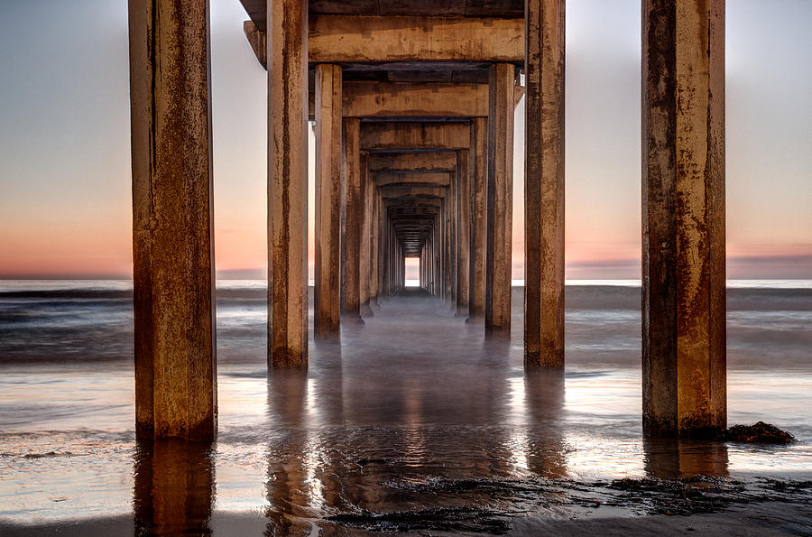 Scripps Pier I Photograph by Sonny Marcyan